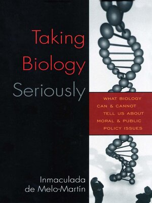 cover image of Taking Biology Seriously